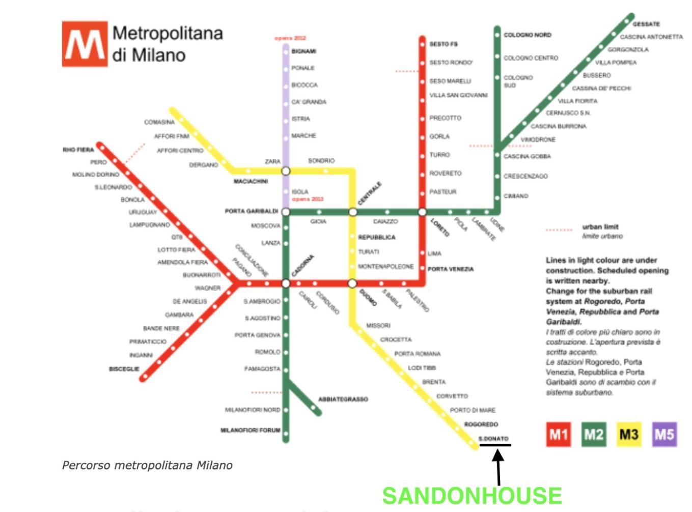 Sandonhouse Milano San Donato Milanese Exterior foto